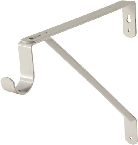 closet shelf brackets metal|adjustable closet rod support bracket.